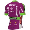 Fietskleding (Fietsshirt + Korte Koersbroek) 2022 Bardiani-CSF Faizane - Lila Groen